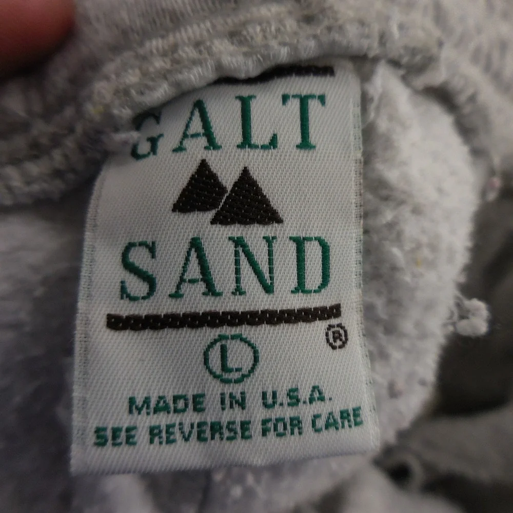 Vintage Galt Sand Stanford University Sweatpants Gray Mens Large Made in USA